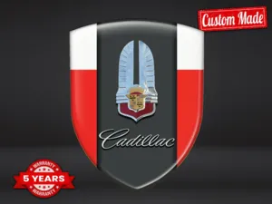 Cadillac Badge Auto Pro Max Resistenti Eleganti ST